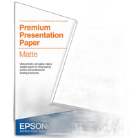 Epson 8x10 In. Borderless Heavy Weight Matte Paper - 50 Sheets 1