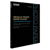 Epson Metallic Photo Paper, Glossy 8.5x11 1