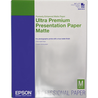 Epson Ultra Premium Presentation Paper Matte (8.5x11in, 250 Sheets) 0