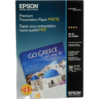 Epson 13x19 Premium Presentation Paper - Matte - 50 Sheets 0