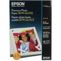 Epson 13x19 Premium Semi Gloss Paper - 20 Sheets 0