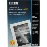 Epson 13x19 Ultra Premium Presentation Paper - Matte - 50 Sheets 0