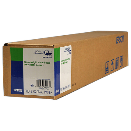Epson 24x131.7 Single Weight Matte Paper - Roll