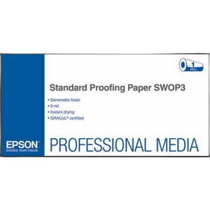 Epson 44x100 Semi Matte SWOP3 Standard Proofing Paper - Roll