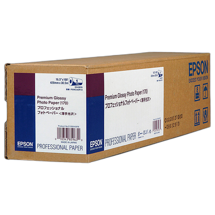 Epson 16.5x100 Premium Glossy Paper - Roll