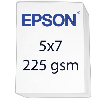 Epson SureLab Glossy Photo Paper (5x7in, 800 Sheets, 225 GSM)