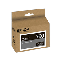 Epson T760 Matte Black Ultrachrome HD Ink Cartridge for P600 Printer 0