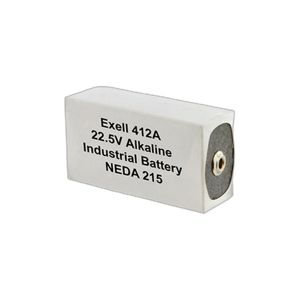 Exell 412A 22.5V Alkaline Battery (Replaces ANSI / NEDA-215 and IEC-15F20)