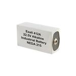 Exell 412A 22.5V Alkaline Battery (Replaces ANSI / NEDA-215  and  IEC-15F20) 0