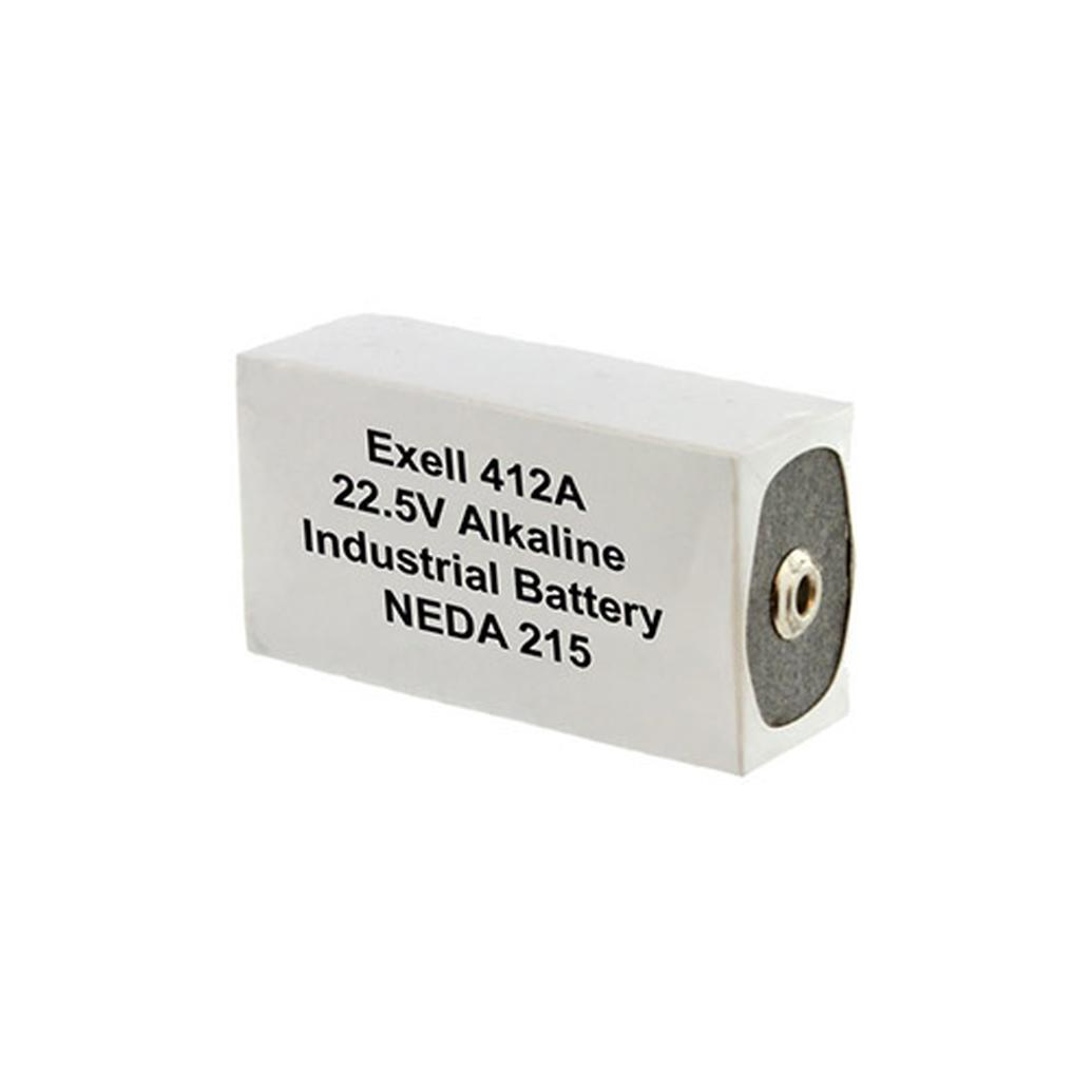 Exell 412A 22.5V Alkaline Battery (Replaces ANSI / NEDA-215  and  IEC-15F20)
