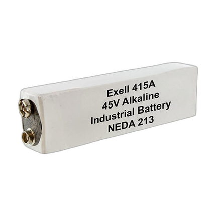 Exell 415A 45V Alkaline Battery (Replaces ANSI / NEDA-213 and IEC-30F20)