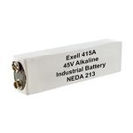 Exell 415A 45V Alkaline Battery (Replaces ANSI / NEDA-213  and  IEC-30F20) 0