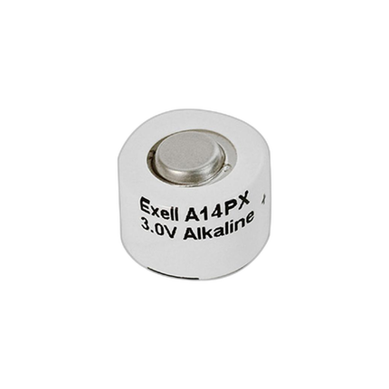 Exell A14PX Alkaline Battery (Replaces ANSI / NEDA-1201MP and IEC-2MR9)