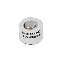 Exell A14PX Alkaline Battery (Replaces ANSI / NEDA-1201MP  and  IEC-2MR9) 0