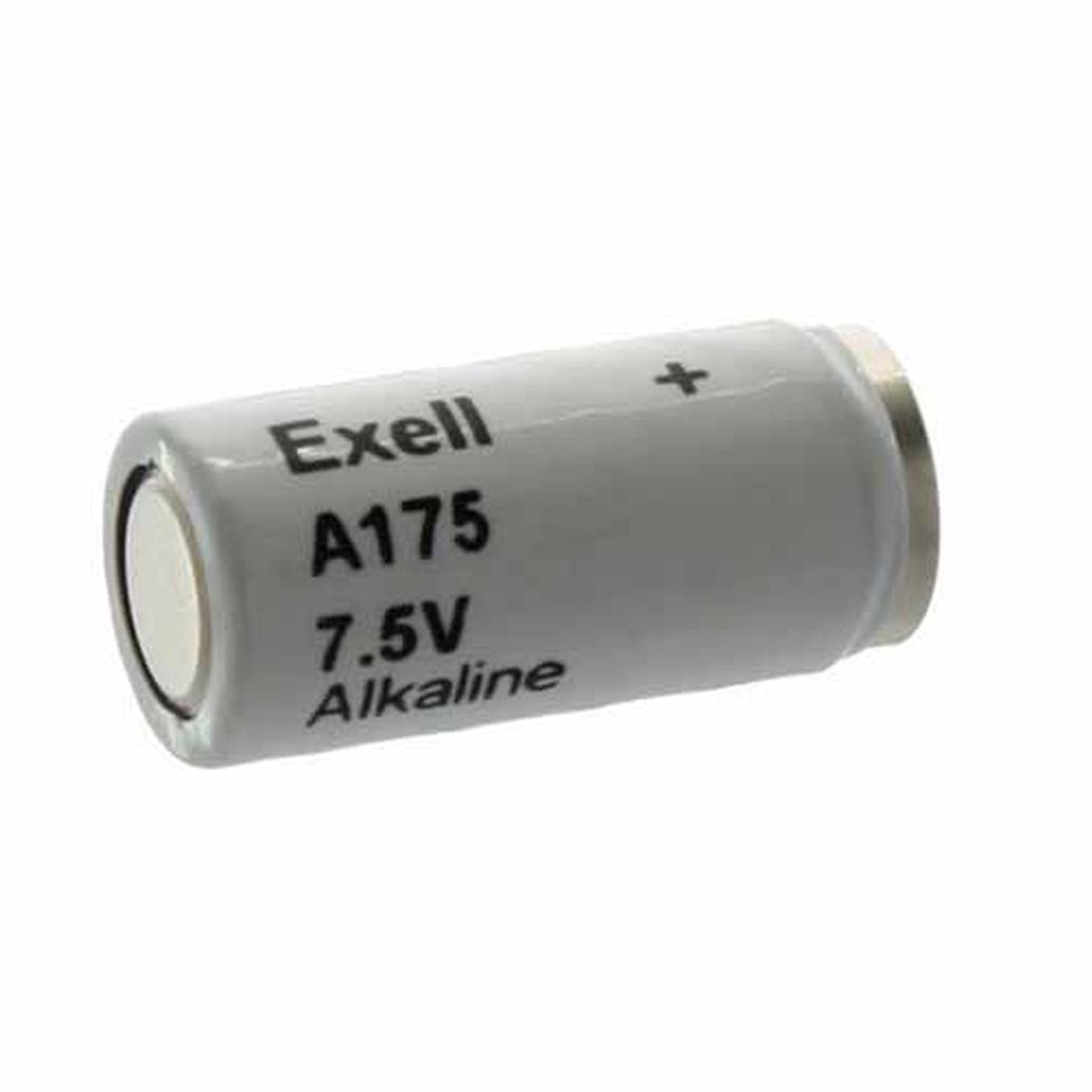 Exell A175 7.5V Alkaline Battery (Replaces ANSI / NEDA-1501A  and  IEC-5LR44)