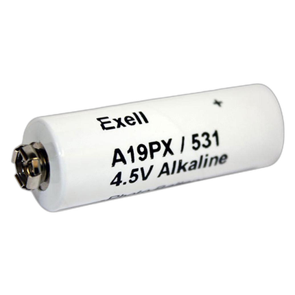Exell A19PX 4.5V Alkaline Battery (Replaces ANSI / NEDA-1307AP and IEC-3LR50)