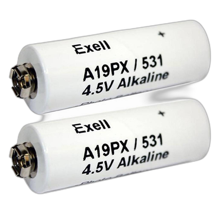 Exell Battery A19PX 2-Pack Alkaline 4.5v Batteries