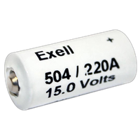 Exell Battery A220/504A 2-Pack Alkaline 15v Batteries 1