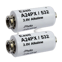 Exell Battery A24PX 2-Pack Alkaline 3v Batteries 0