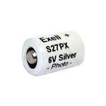 Exell S27PX 6V Silver Oxide Battery (Replaces ANSI/NEDA-1413MP  and  IEC-4RN43) 0