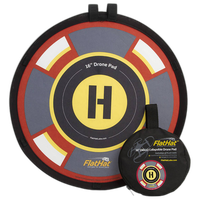 ExpoImaging - FlatHat 16 inch (40cm) Drone Pad - Gold Red 0