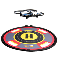 ExpoImaging - FlatHat 16 inch (40cm) Drone Pad - Gold Red 2