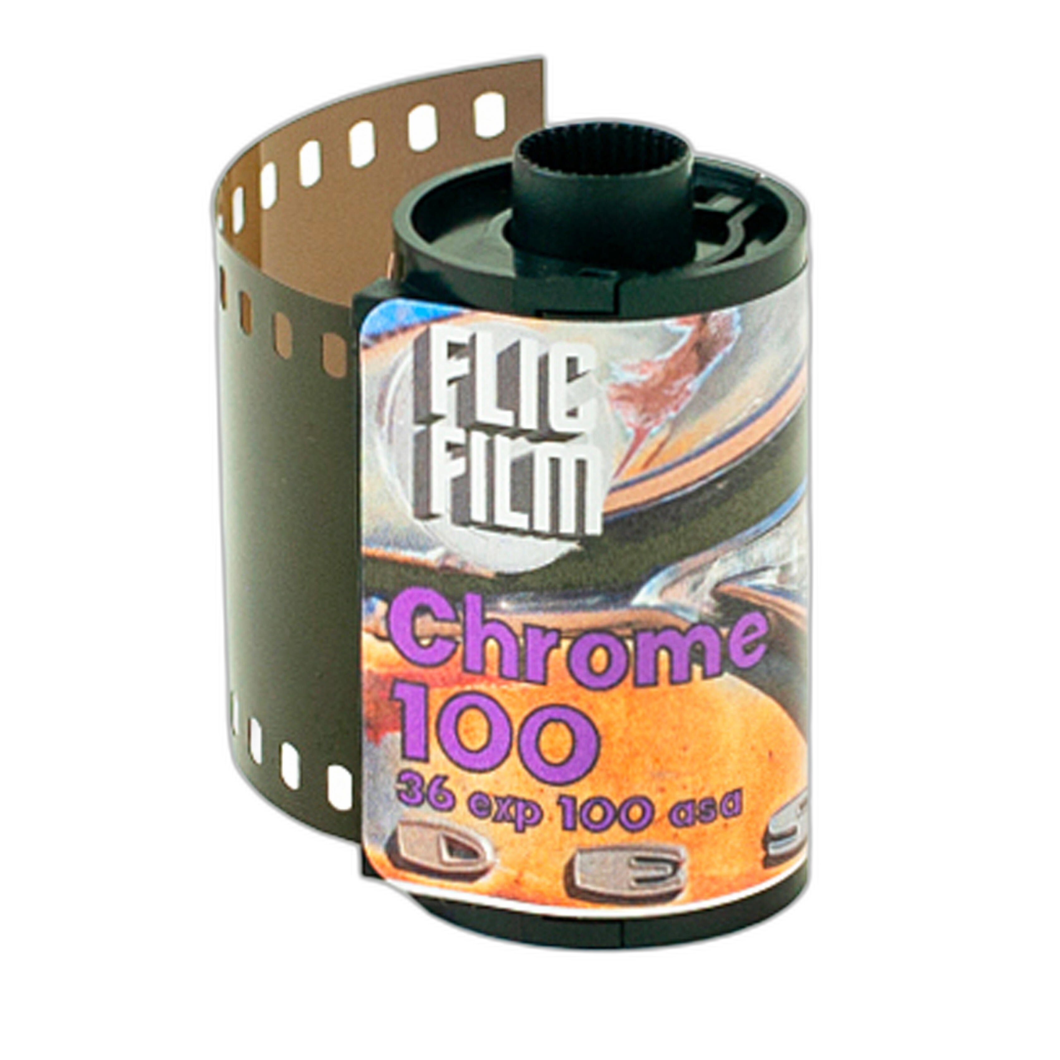 Flic Film Chrome 100 Color Positive Slide Film (35mm, 36 Exposures)