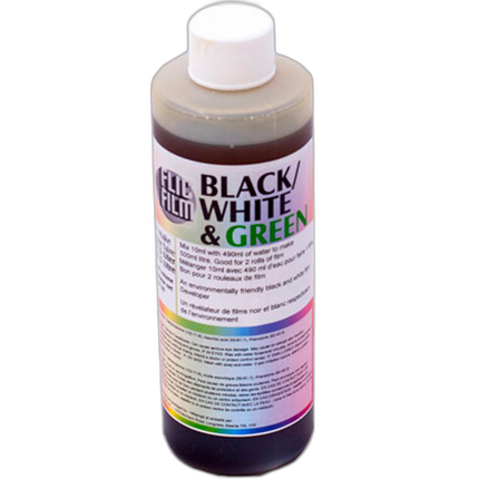 Flic Film Black, White, and Green Film Developer 250ML