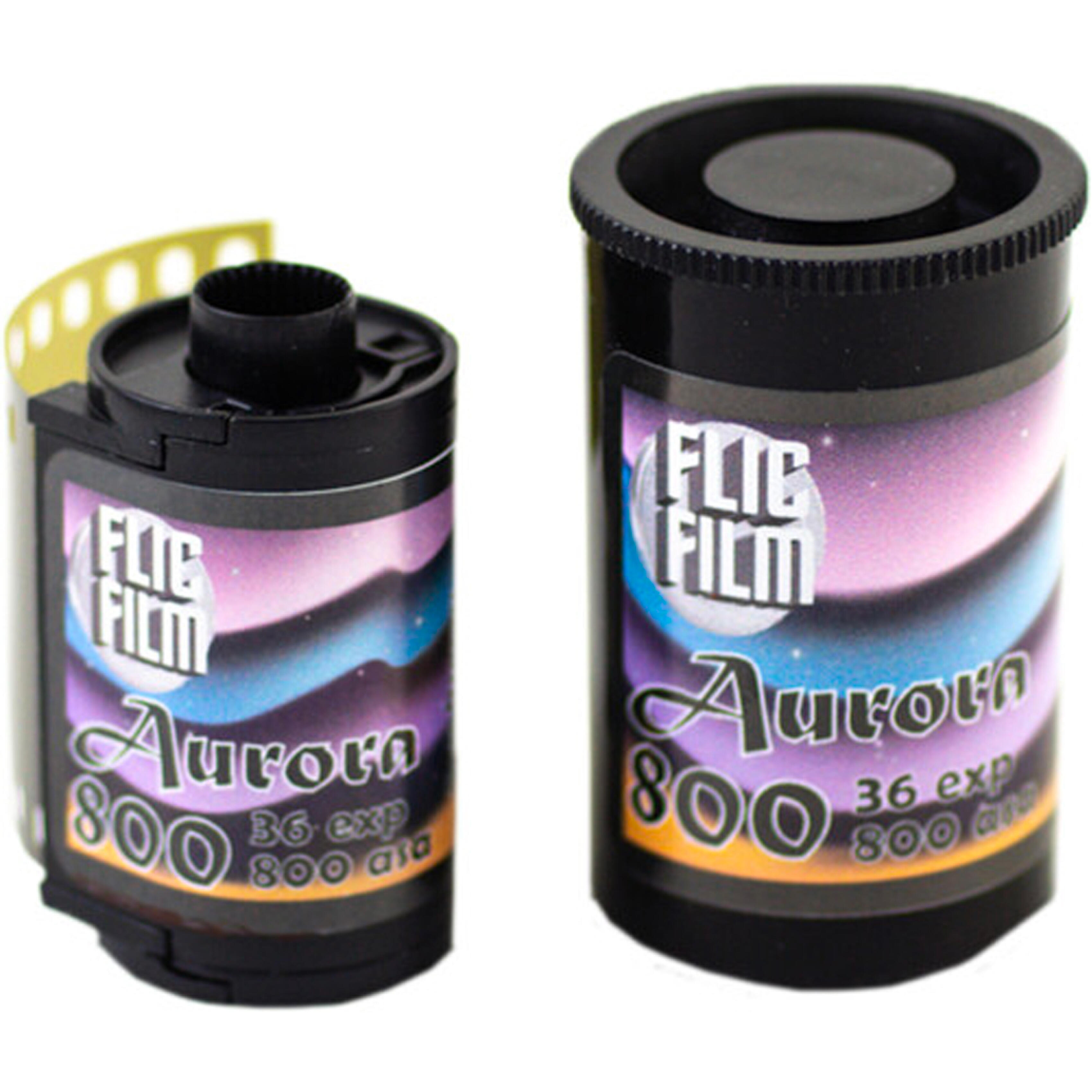 Flic Film Aurora 800 ISO Color Negative Film (35mm, 36 Exposures)