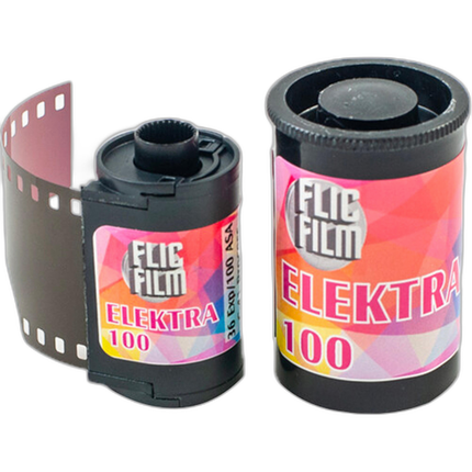 Flic Film Elektra 100 ISO Color Negative Film (35mm, 36 Exposures)