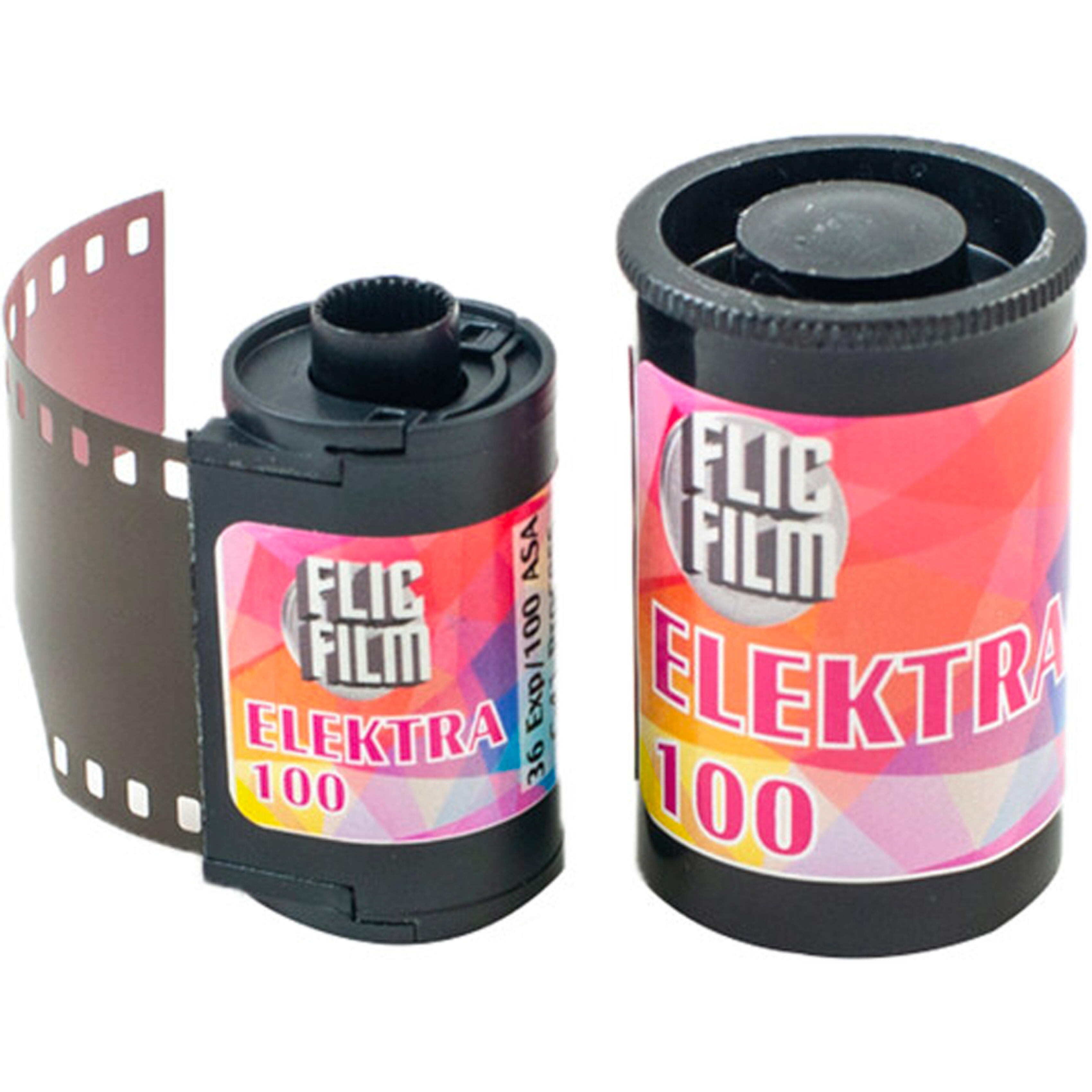 Flic Film Elektra 100 ISO Color Negative Film (35mm, 36 Exposures)
