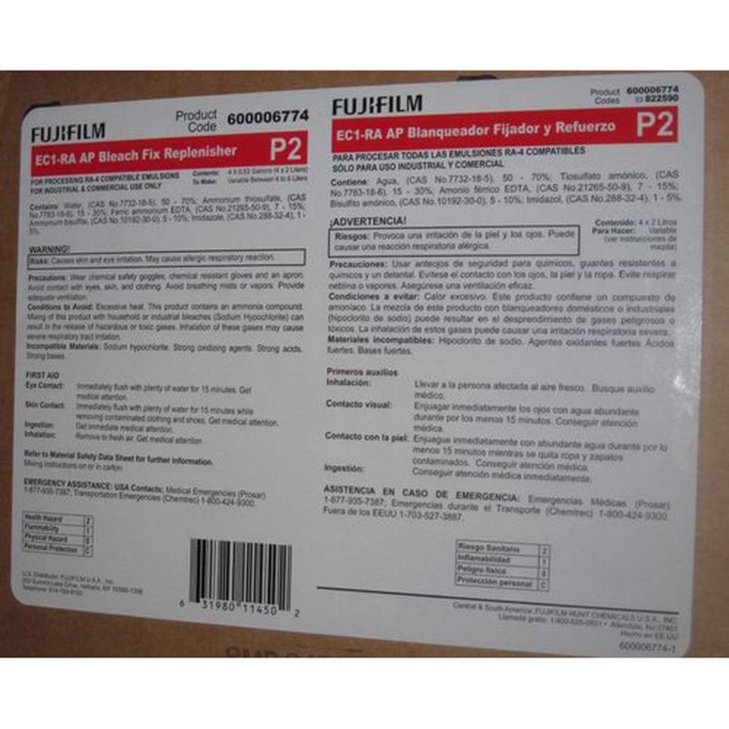 Fuji EC1 RA AP Bleach Fixer/Replenisher
