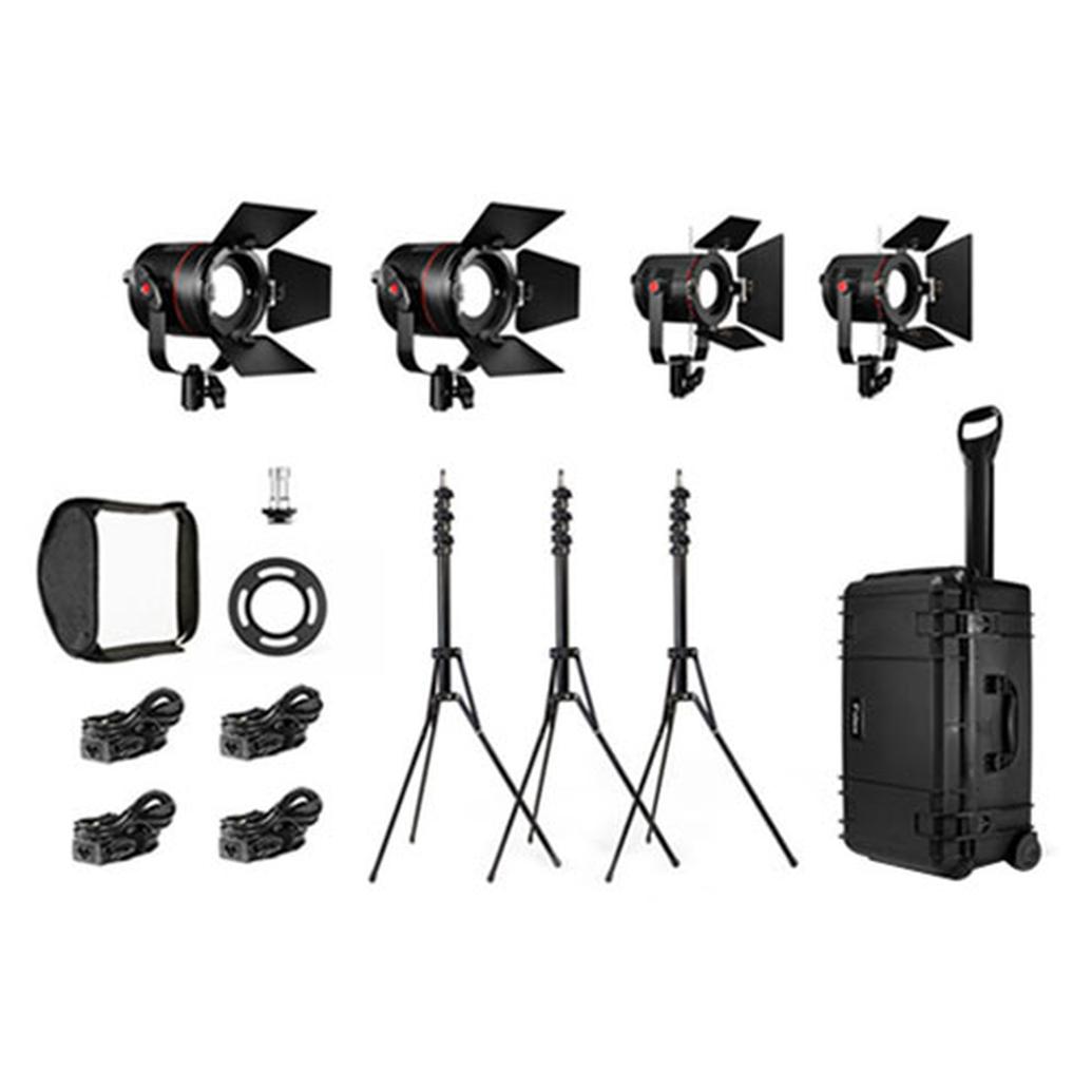 Fiilex K411 Lighting Kit (2x-P360, 2x-P180E)