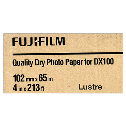 Fujifilm 4x213 DX100 Inkjet Paper Lustre for Frontier-S DX100/400 Printer