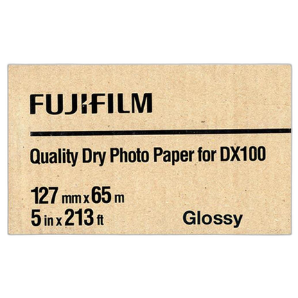 Fujifilm 5x213 DX100 Inkjet Paper Glossy for Frontier-S DX100/400 Printer