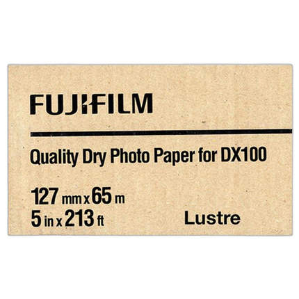 Fujifilm 5x213 DX100 Inkjet Paper Lustre for Frontier-S DX100/400 Printer