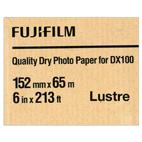Fujifilm 6x213 DX100 Inkjet Paper Lustre for Frontier-S DX100/400 Printer 0