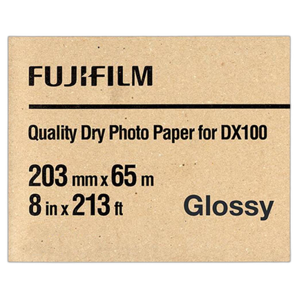 Fujifilm 8x213 DX100 Inkjet Paper Glossy for Frontier-S DX100/400 7160501