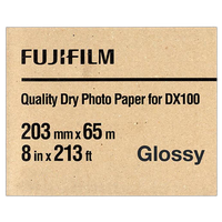 Fujifilm 8x213 DX100 Inkjet Paper Glossy for Frontier-S DX100/400 7160501 0