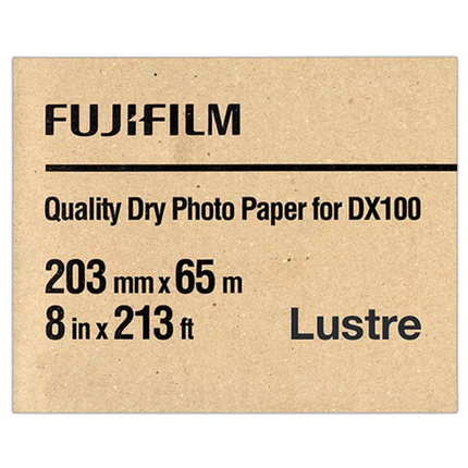 Fujifilm 8x213 DX100 Inkjet Paper Lustre for Frontier-S DX100/400 7160502