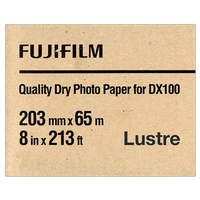 Fujifilm 8x213 DX100 Inkjet Paper Lustre for Frontier-S DX100/400 7160502 0