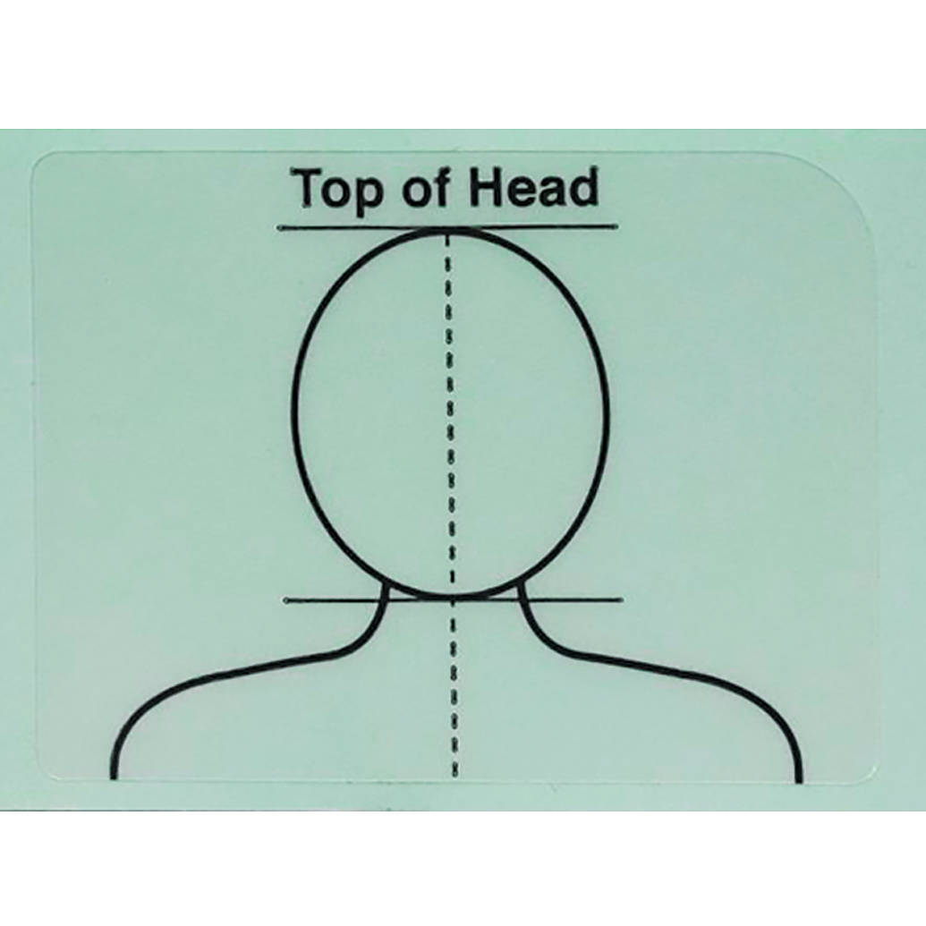 Fujifilm Passport / ID Photo Digital Camera LCD Head and Shoulders Indicator
