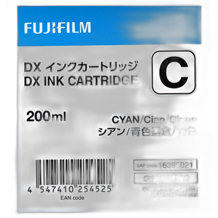 Fujifilm 16393021 Cyan Ink Cartridge 200ml for Fujifilm Frontier-S DX100
