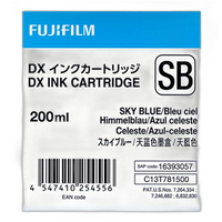 Fujifilm 16393057 Sky Blue Ink 200ml for Fujifilm Frontier-S DX100 0