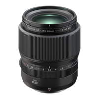 Fujifilm FUJINON GF 80mm f/1.7 R WR Lens 0
