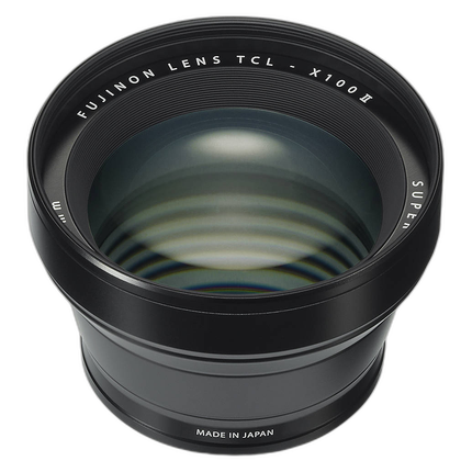 Fujifilm TCL-X100 II Tele Conversion Lens (Black) for X100F X100V X100VI