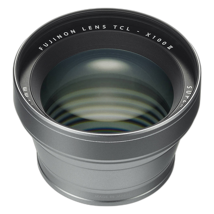 Fujifilm TCL-X100 II Tele Conversion Lens (Silver) for X100F X100V X100VI