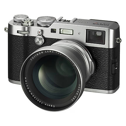 Fujifilm TCL-X100 II Tele Conversion Lens (Silver) for X100F X100V