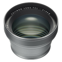 Fujifilm TCL-X100 II Tele Conversion Lens (Silver) for X100F X100V X100VI 0