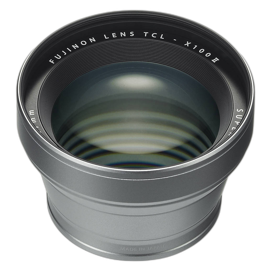 Fujifilm TCL-X100 II Tele Conversion Lens (Silver) for X100F X100V X100VI